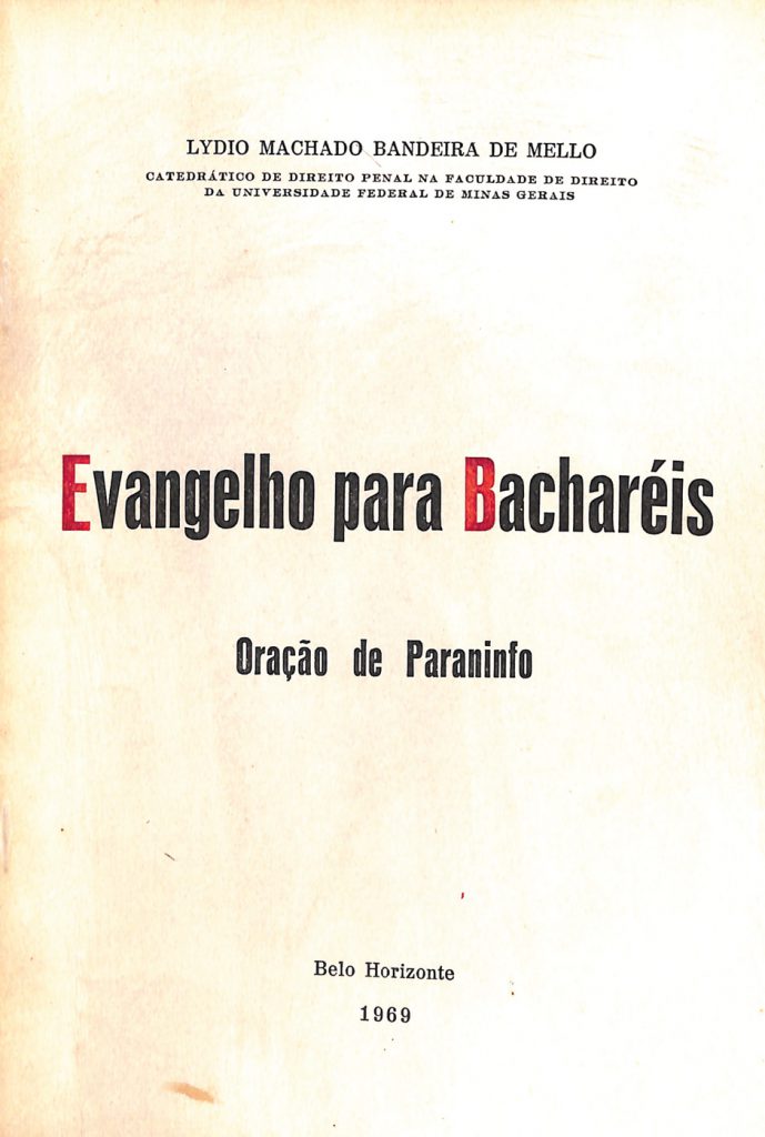 1969 Evangelho para bacharéis (PDF)